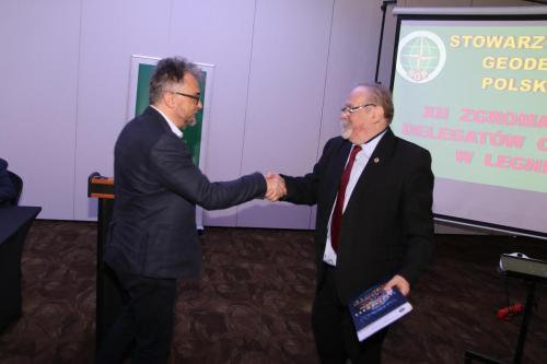 XII Zgromadzenie Delegatów Oddziału Stowarzyszenia Geodetów Polskich w Legnicy