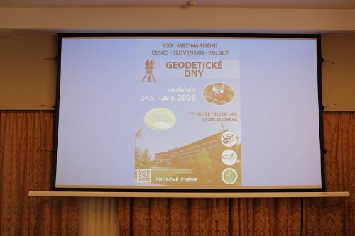 XXX Międzynarodowe Czesko-Słowacko-Polskie Dni Geodezji; Lazne Belohrad 2026